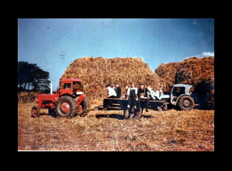 Hay Stacks in 1960s