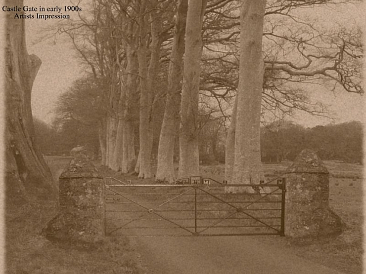1900s recreation of Castle Gate