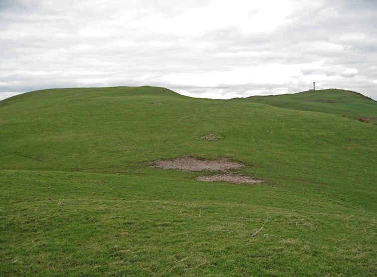 Site of the 1263 battle ground